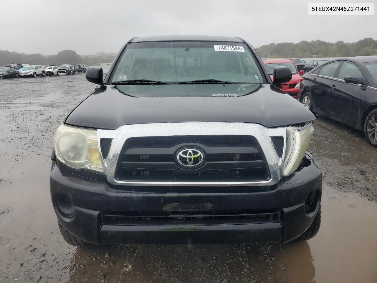 2006 Toyota Tacoma Access Cab VIN: 5TEUX42N46Z271441 Lot: 74671594