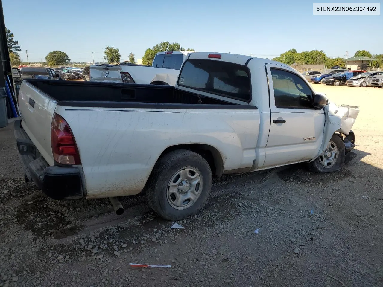 5TENX22N06Z304492 2006 Toyota Tacoma