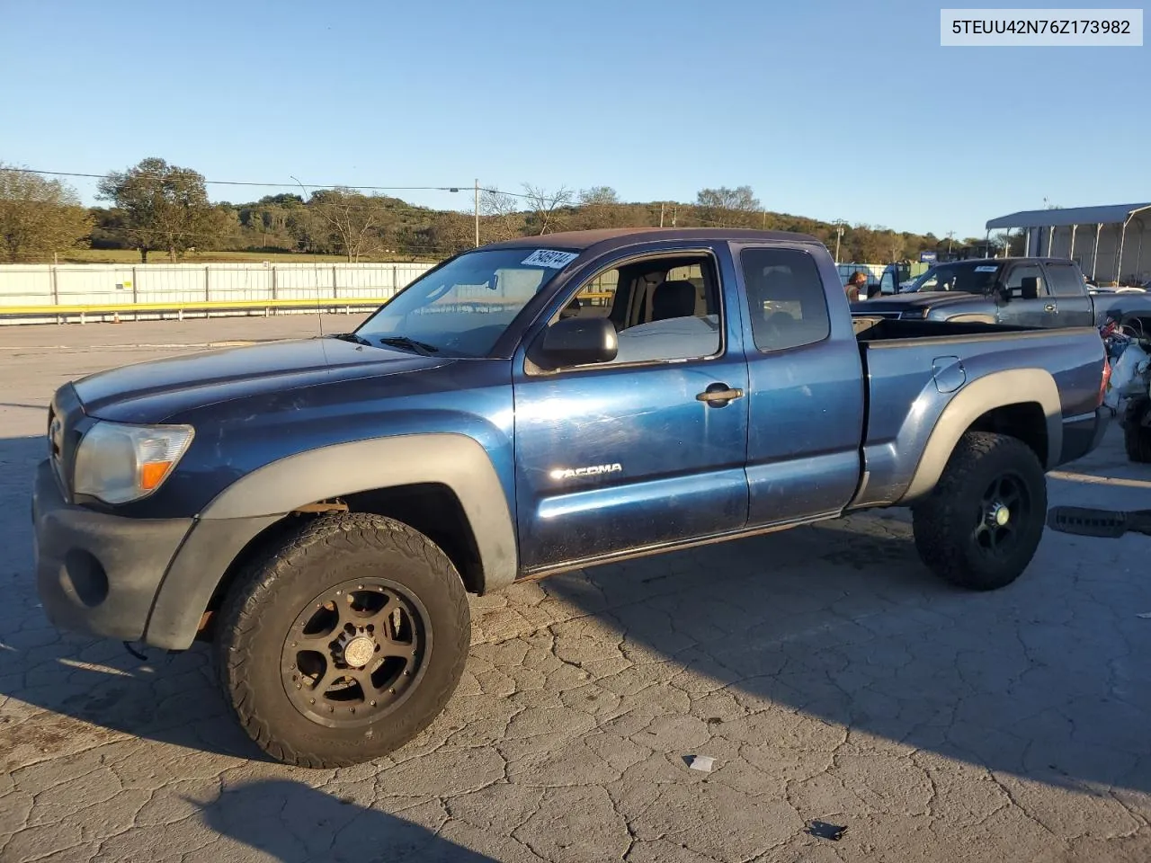 2006 Toyota Tacoma Access Cab VIN: 5TEUU42N76Z173982 Lot: 75469744