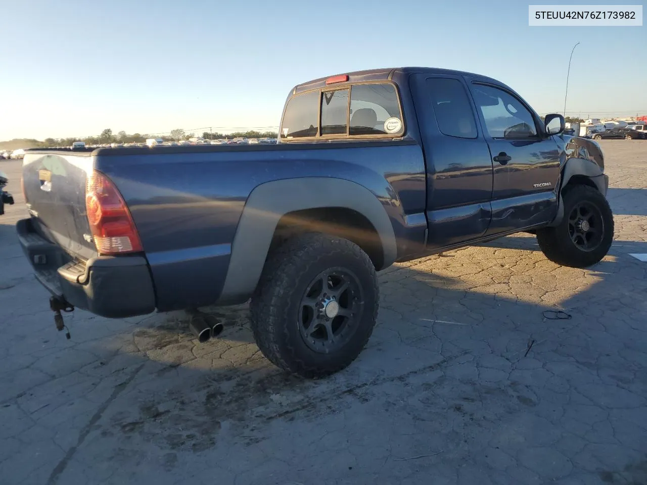 2006 Toyota Tacoma Access Cab VIN: 5TEUU42N76Z173982 Lot: 75469744