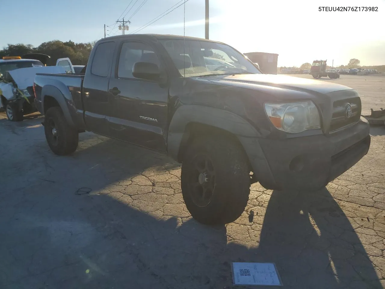 2006 Toyota Tacoma Access Cab VIN: 5TEUU42N76Z173982 Lot: 75469744