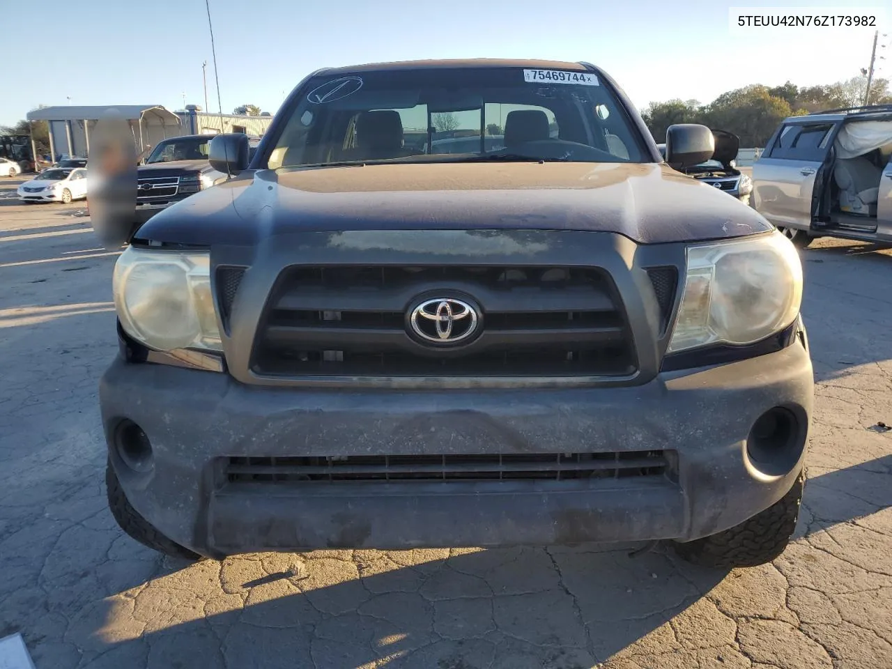 2006 Toyota Tacoma Access Cab VIN: 5TEUU42N76Z173982 Lot: 75469744