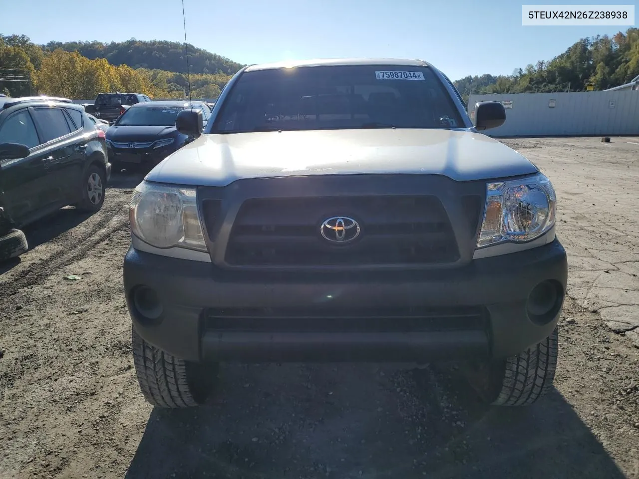 2006 Toyota Tacoma Access Cab VIN: 5TEUX42N26Z238938 Lot: 75987044