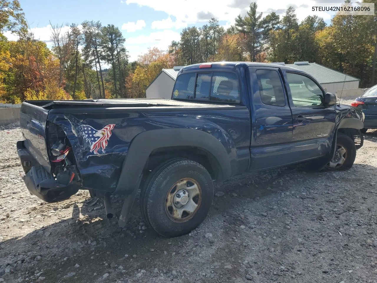 2006 Toyota Tacoma Access Cab VIN: 5TEUU42N16Z168096 Lot: 76033404