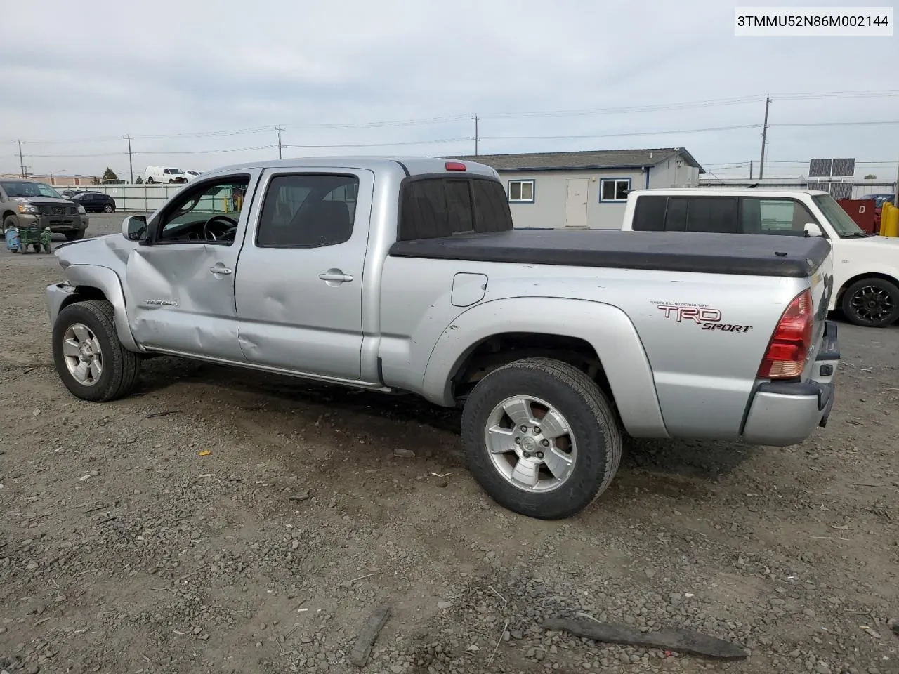 3TMMU52N86M002144 2006 Toyota Tacoma Double Cab Long Bed