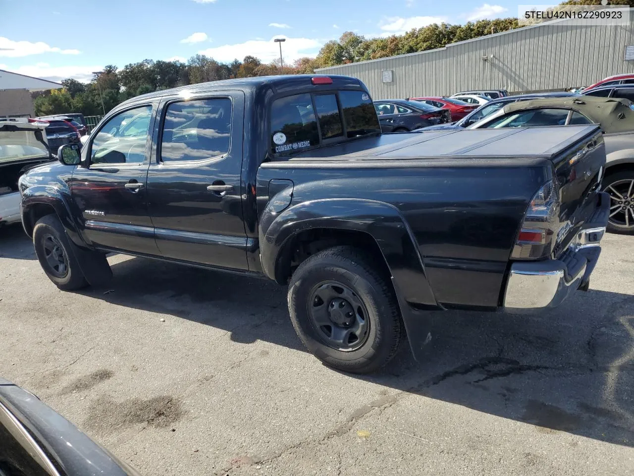 2006 Toyota Tacoma Double Cab VIN: 5TELU42N16Z290923 Lot: 76309354