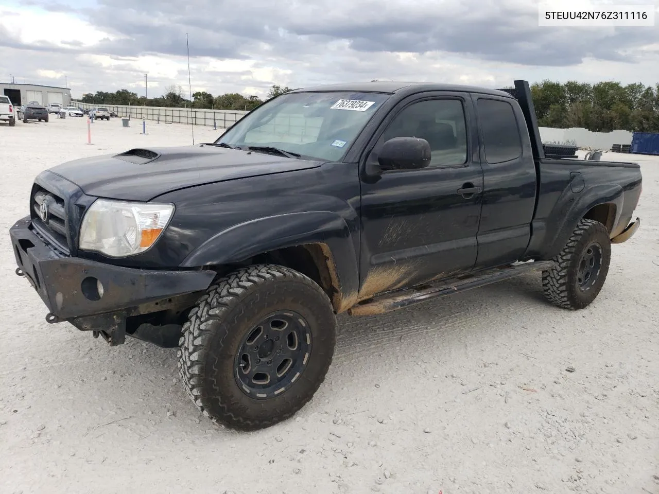 2006 Toyota Tacoma Access Cab VIN: 5TEUU42N76Z311116 Lot: 76379234