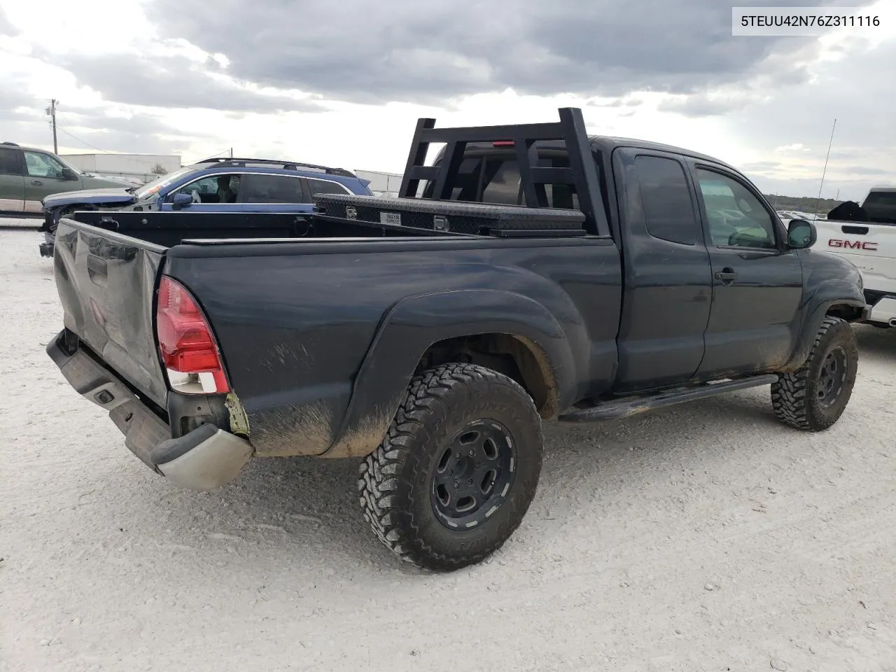 2006 Toyota Tacoma Access Cab VIN: 5TEUU42N76Z311116 Lot: 76379234