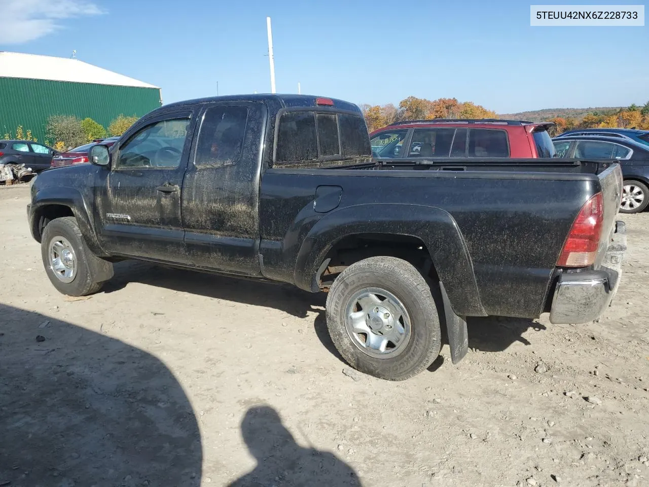 2006 Toyota Tacoma Access Cab VIN: 5TEUU42NX6Z228733 Lot: 76595264