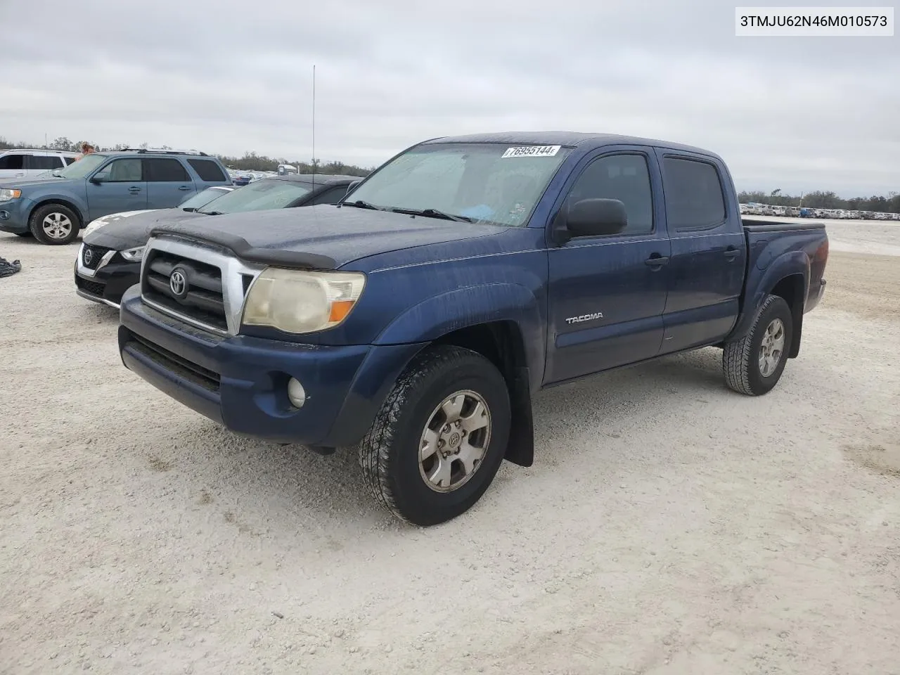 2006 Toyota Tacoma Double Cab Prerunner VIN: 3TMJU62N46M010573 Lot: 76955144