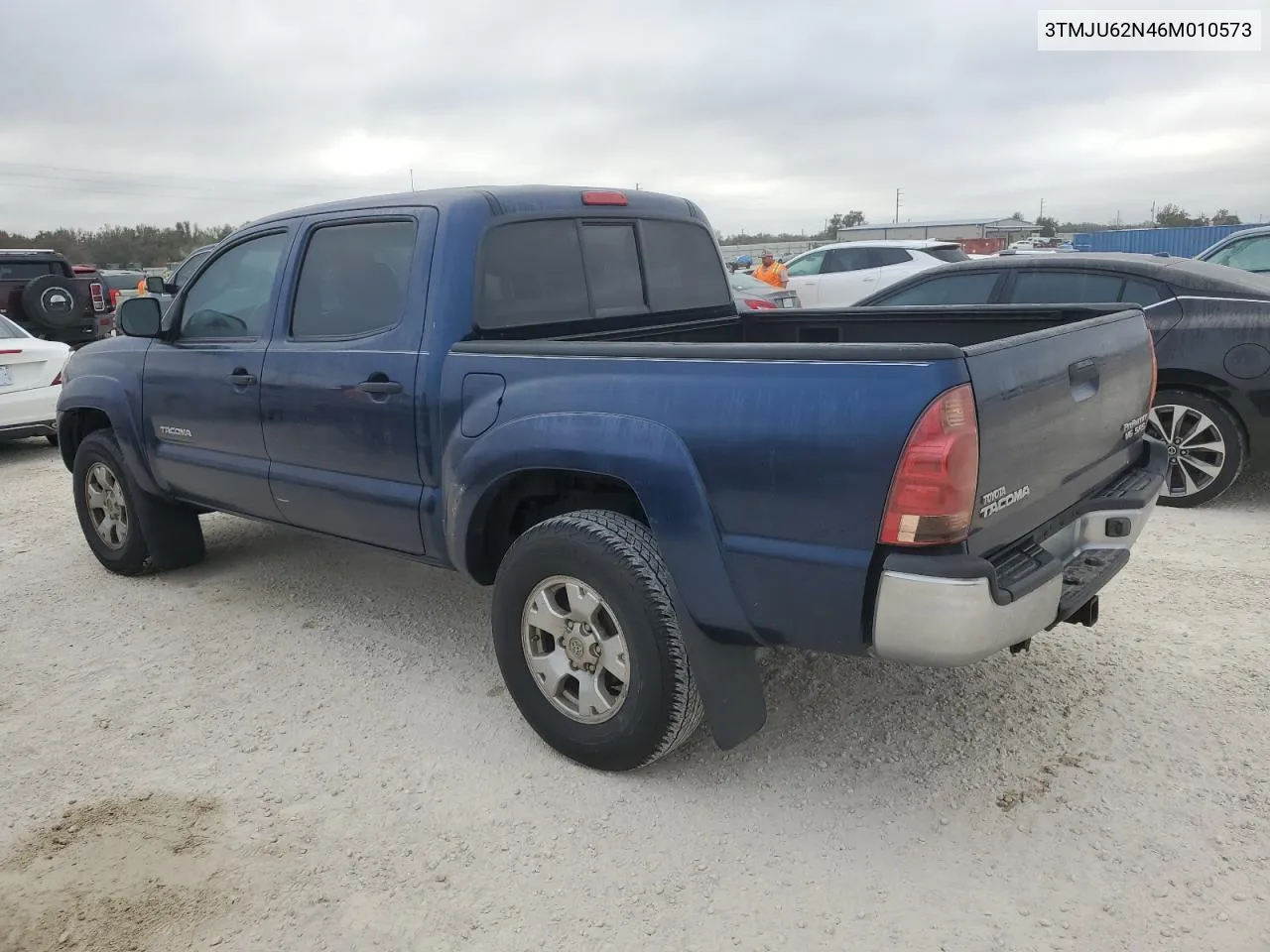 2006 Toyota Tacoma Double Cab Prerunner VIN: 3TMJU62N46M010573 Lot: 76955144