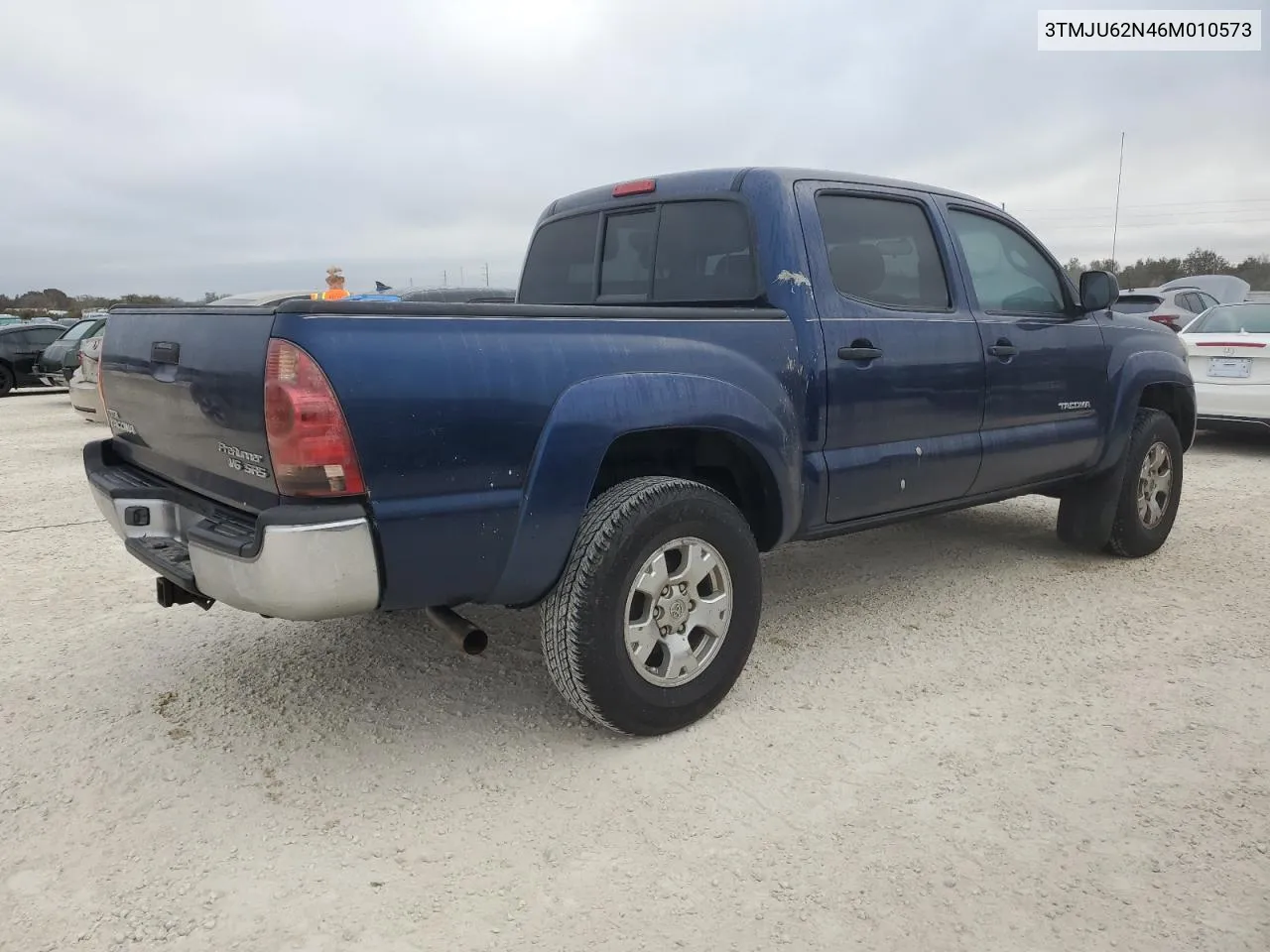 2006 Toyota Tacoma Double Cab Prerunner VIN: 3TMJU62N46M010573 Lot: 76955144