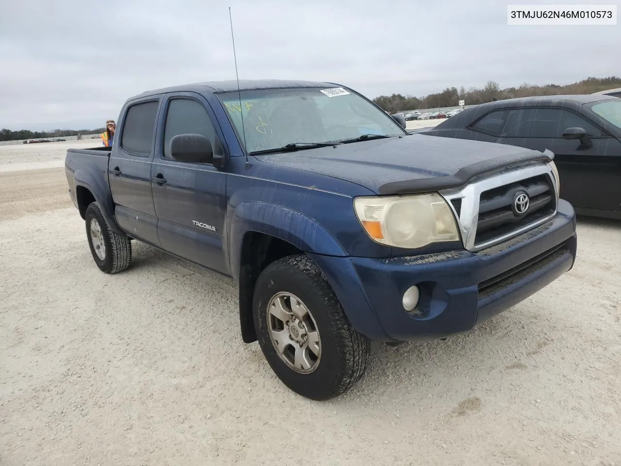 2006 Toyota Tacoma Double Cab Prerunner VIN: 3TMJU62N46M010573 Lot: 76955144