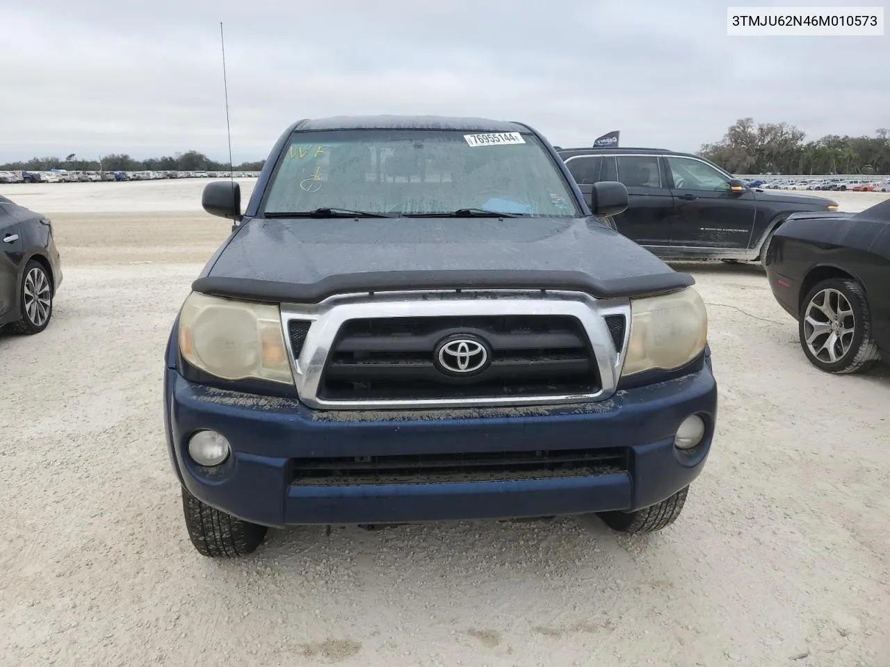 2006 Toyota Tacoma Double Cab Prerunner VIN: 3TMJU62N46M010573 Lot: 76955144