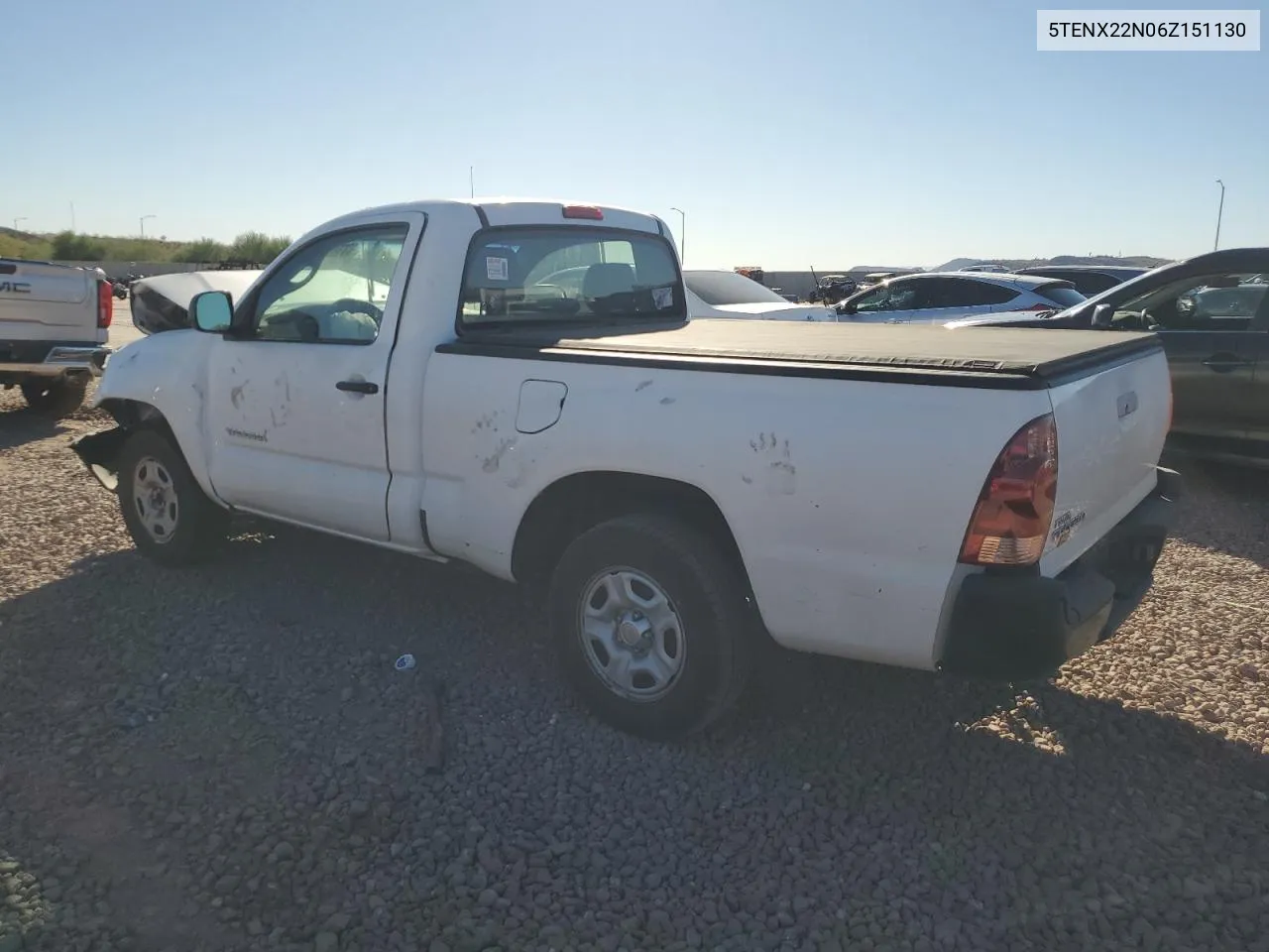 2006 Toyota Tacoma VIN: 5TENX22N06Z151130 Lot: 77447724