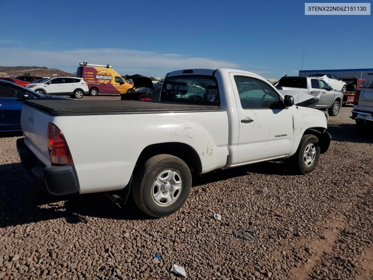 5TENX22N06Z151130 2006 Toyota Tacoma