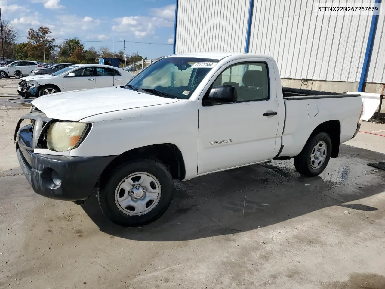 2006 Toyota Tacoma VIN: 5TENX22N26Z267669 Lot: 77702564