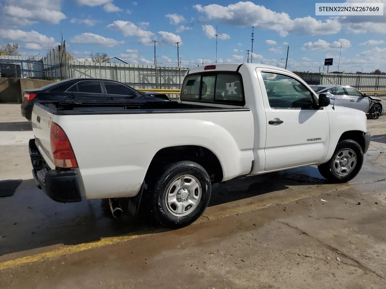 2006 Toyota Tacoma VIN: 5TENX22N26Z267669 Lot: 77702564