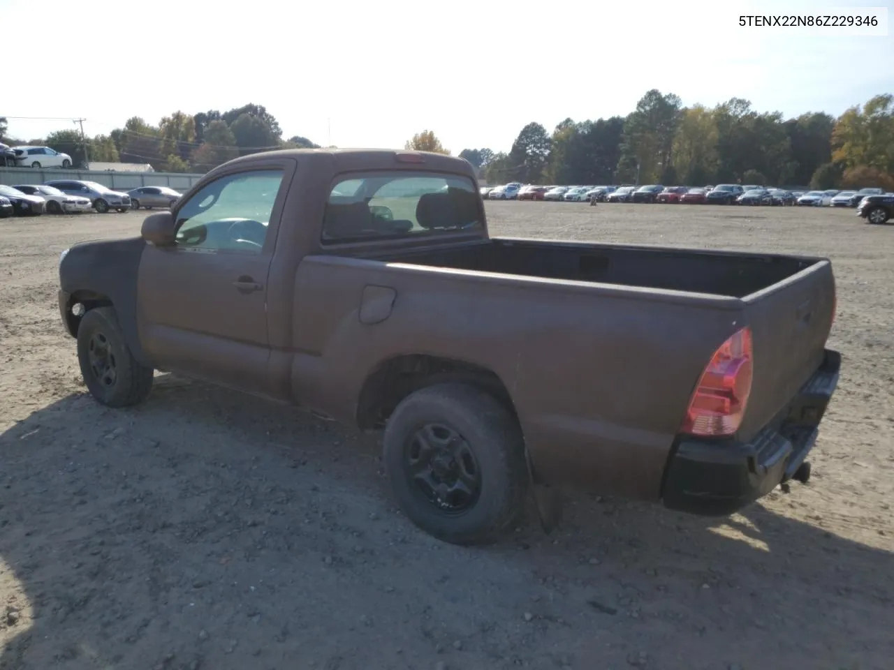 2006 Toyota Tacoma VIN: 5TENX22N86Z229346 Lot: 77833214