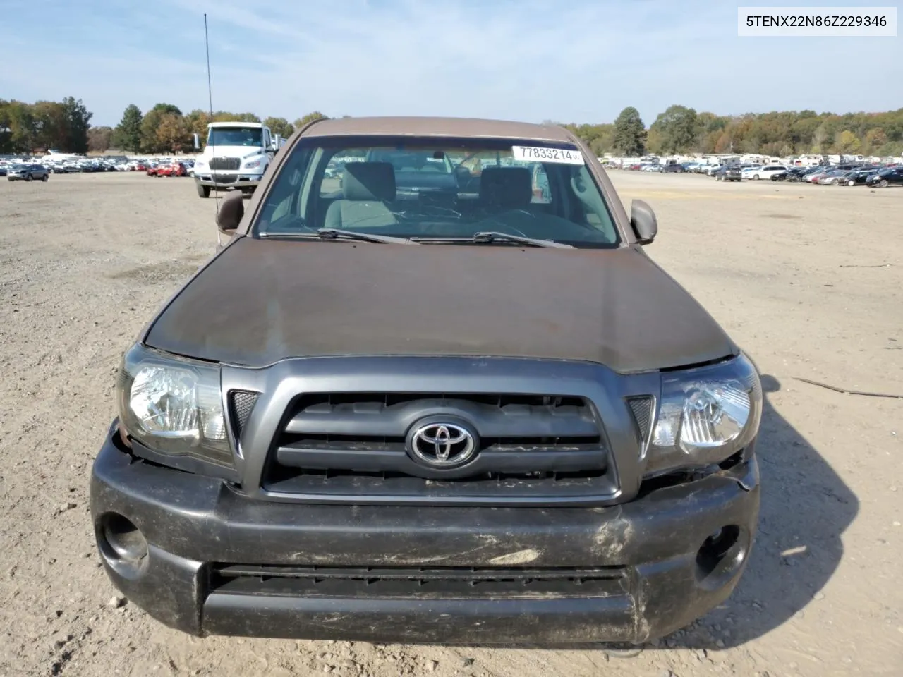 2006 Toyota Tacoma VIN: 5TENX22N86Z229346 Lot: 77833214