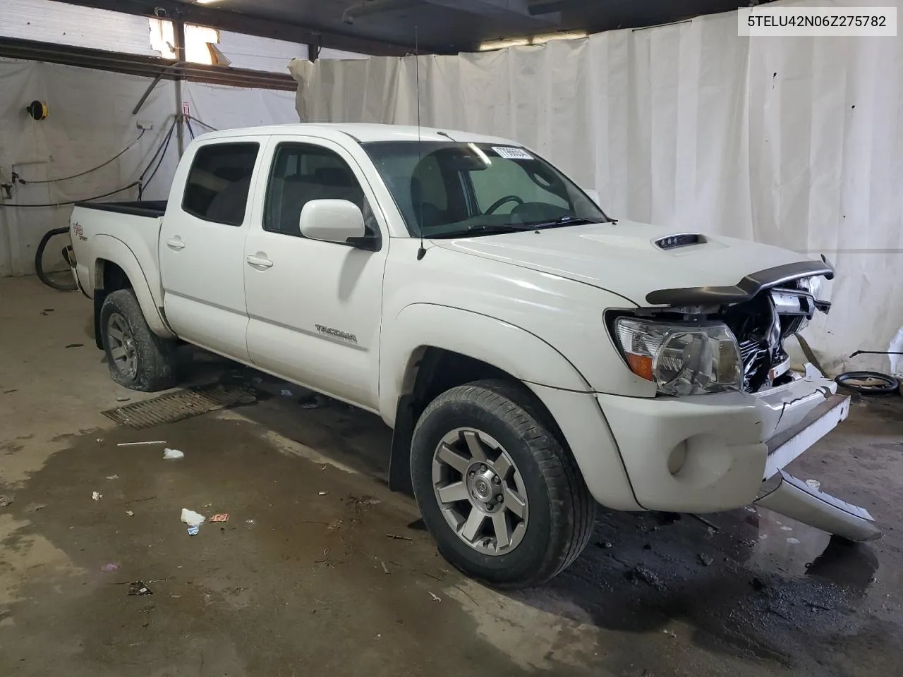 2006 Toyota Tacoma Double Cab VIN: 5TELU42N06Z275782 Lot: 77966554