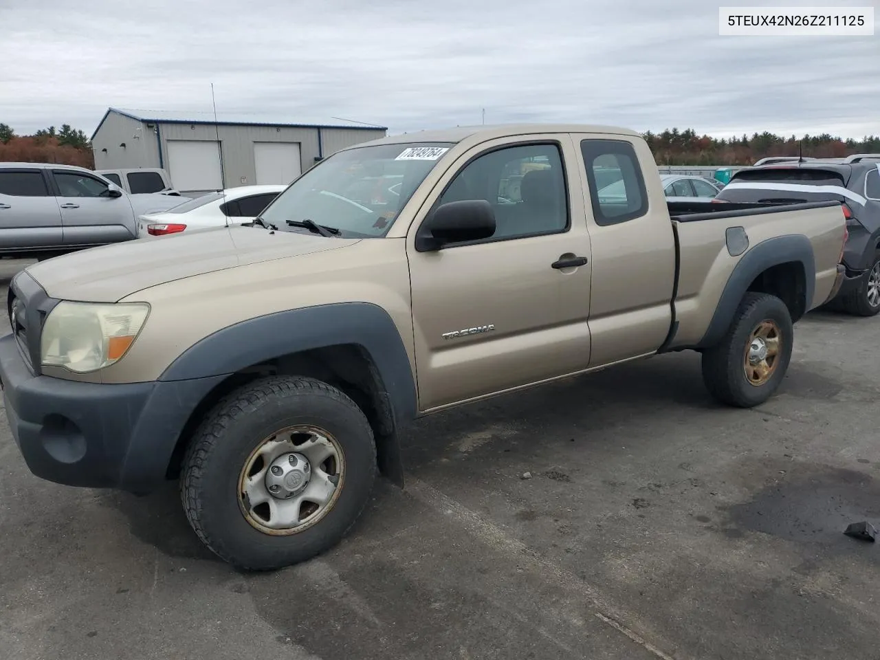 2006 Toyota Tacoma Access Cab VIN: 5TEUX42N26Z211125 Lot: 78249764