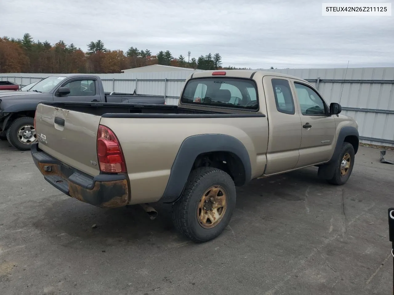 5TEUX42N26Z211125 2006 Toyota Tacoma Access Cab