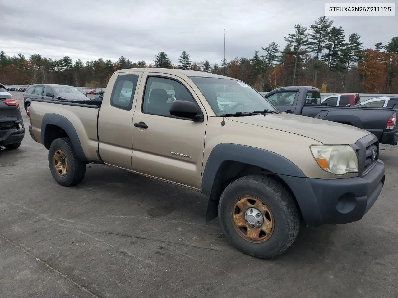 2006 Toyota Tacoma Access Cab VIN: 5TEUX42N26Z211125 Lot: 78249764