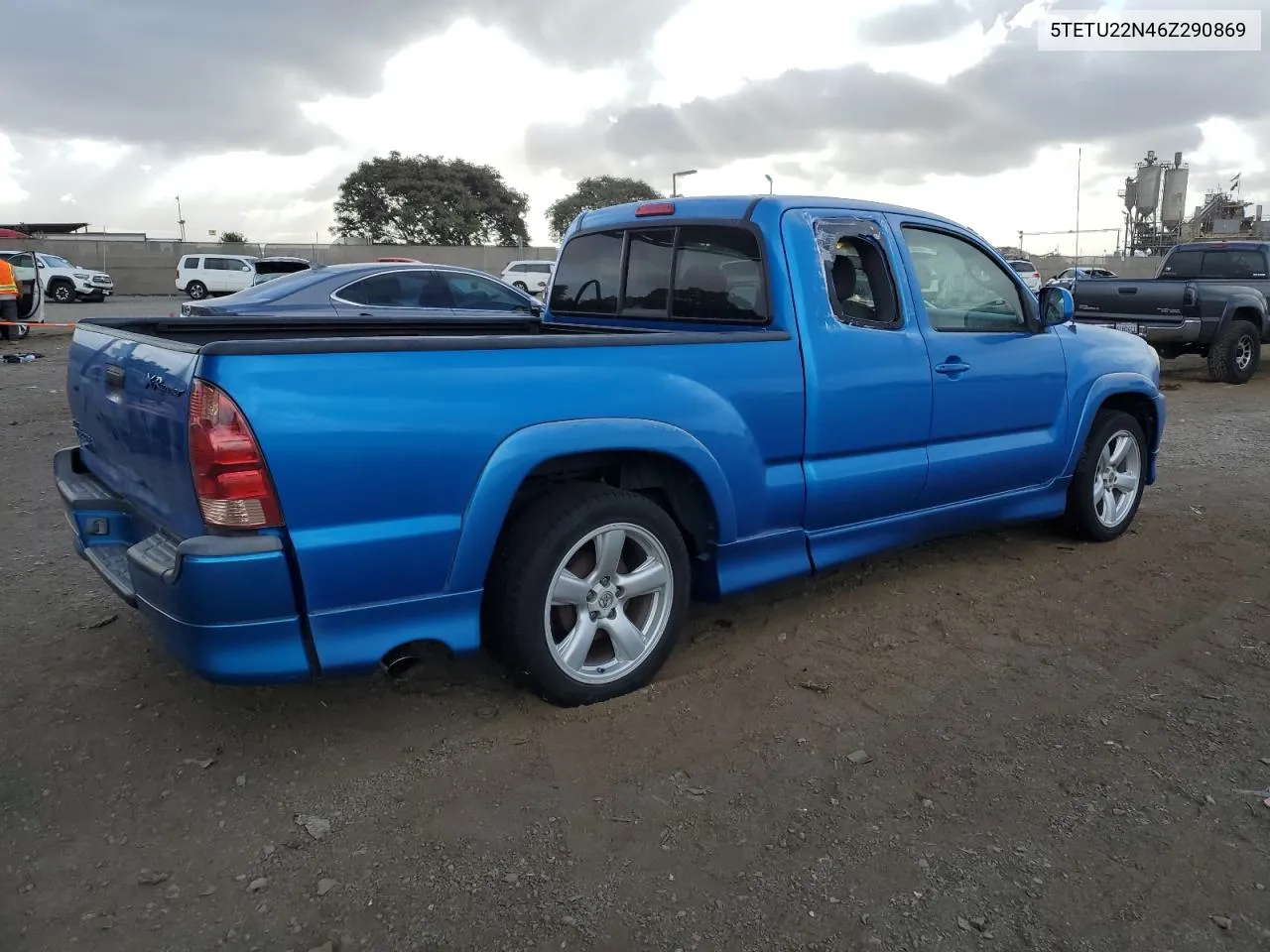 2006 Toyota Tacoma X-Runner Access Cab VIN: 5TETU22N46Z290869 Lot: 78287544