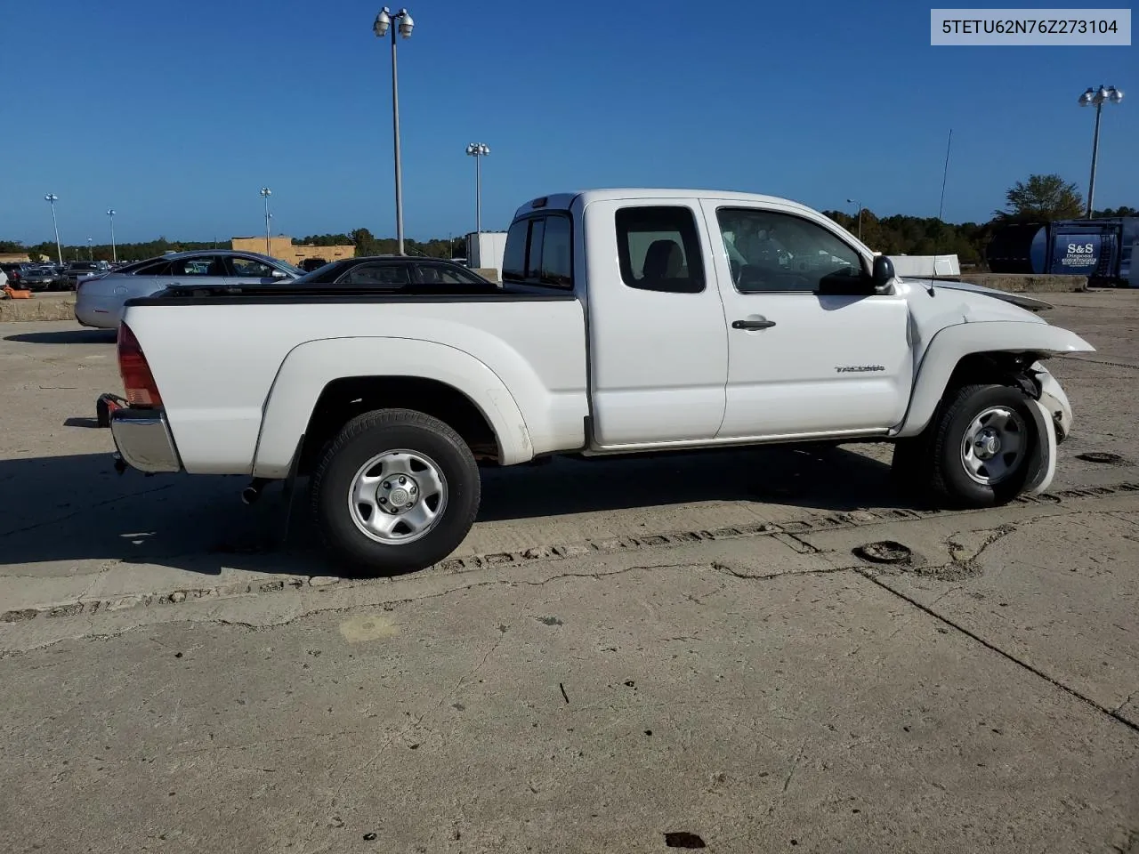 2006 Toyota Tacoma Prerunner Access Cab VIN: 5TETU62N76Z273104 Lot: 78487664