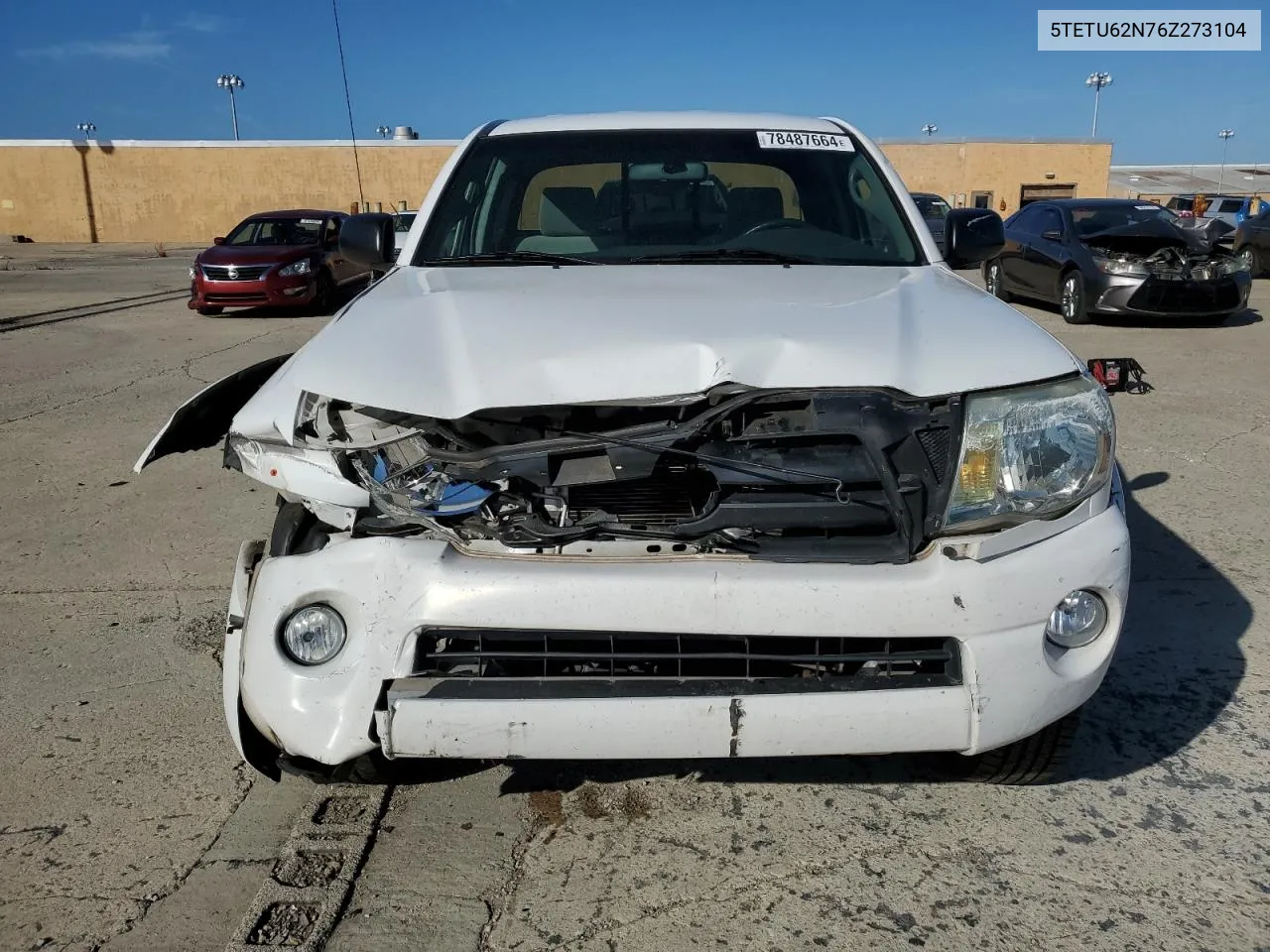 2006 Toyota Tacoma Prerunner Access Cab VIN: 5TETU62N76Z273104 Lot: 78487664