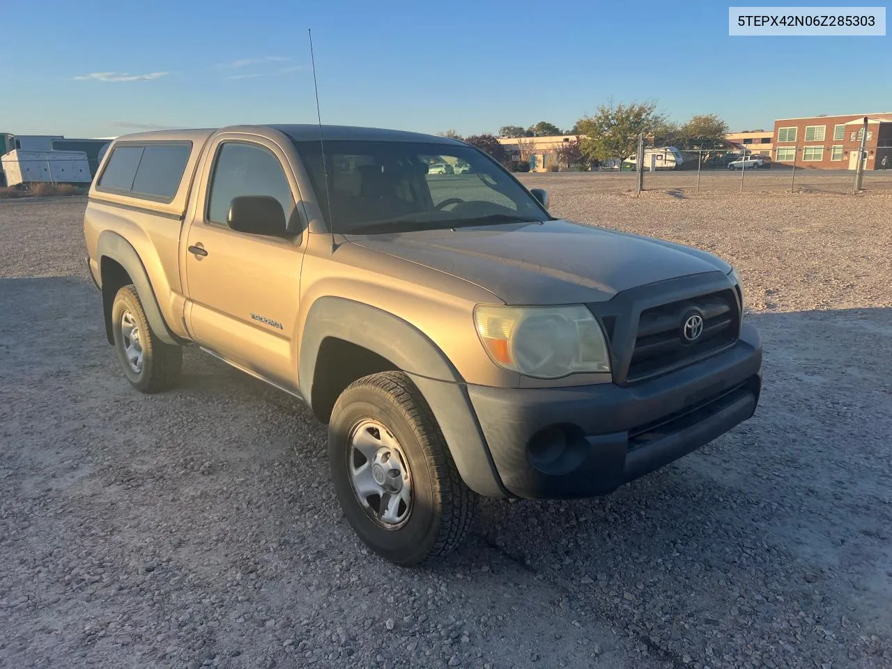 2006 Toyota Tacoma VIN: 5TEPX42N06Z285303 Lot: 78518004