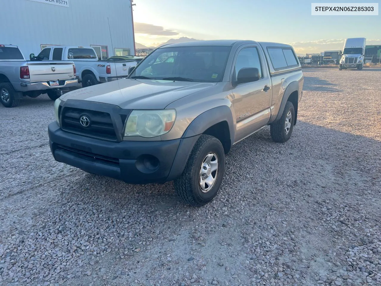 2006 Toyota Tacoma VIN: 5TEPX42N06Z285303 Lot: 78518004