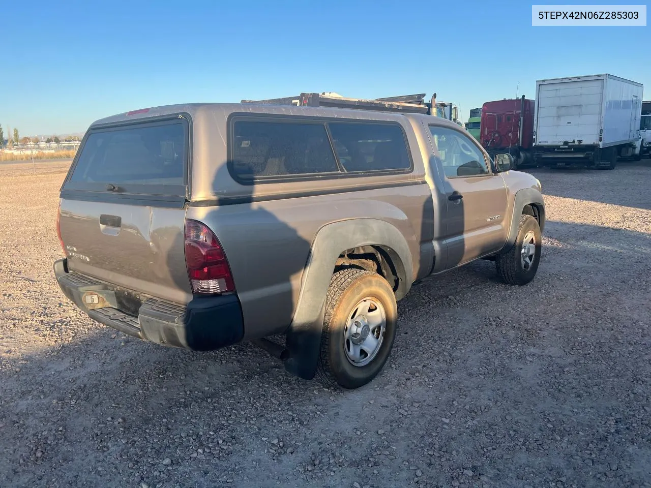 2006 Toyota Tacoma VIN: 5TEPX42N06Z285303 Lot: 78518004