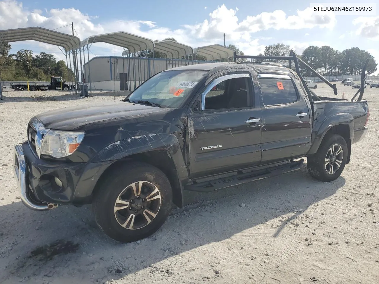 2006 Toyota Tacoma Double Cab Prerunner VIN: 5TEJU62N46Z159973 Lot: 78840254