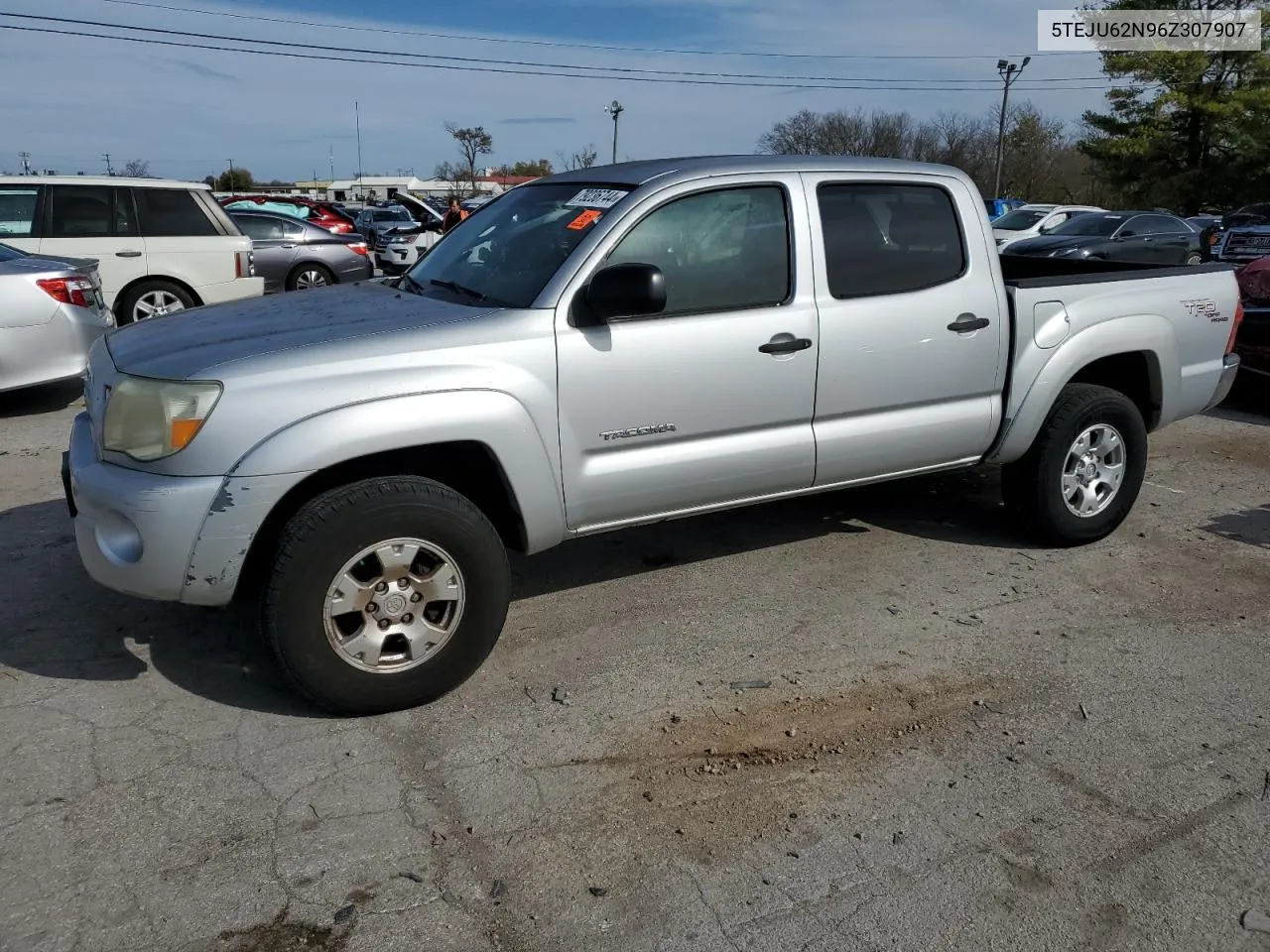 2006 Toyota Tacoma Double Cab Prerunner VIN: 5TEJU62N96Z307907 Lot: 79236744