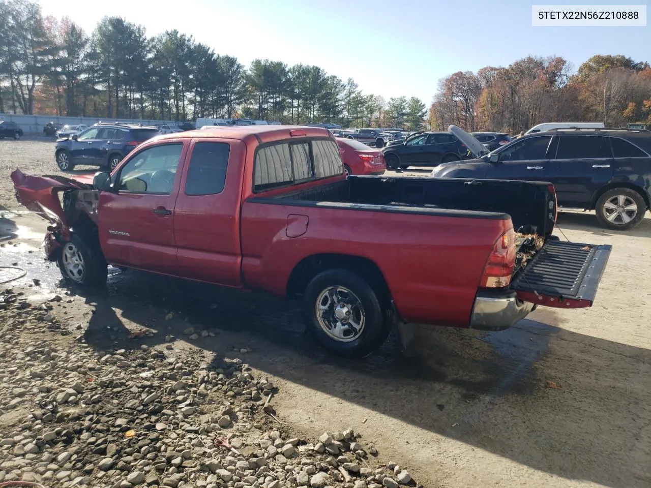 2006 Toyota Tacoma Access Cab VIN: 5TETX22N56Z210888 Lot: 79330494