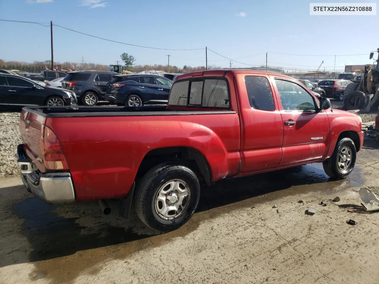 2006 Toyota Tacoma Access Cab VIN: 5TETX22N56Z210888 Lot: 79330494