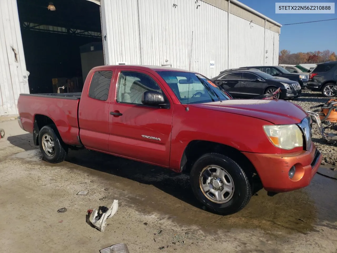 2006 Toyota Tacoma Access Cab VIN: 5TETX22N56Z210888 Lot: 79330494