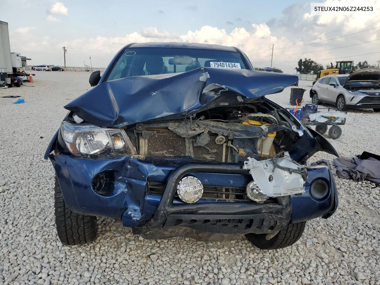 2006 Toyota Tacoma Access Cab VIN: 5TEUX42N06Z244253 Lot: 79401434