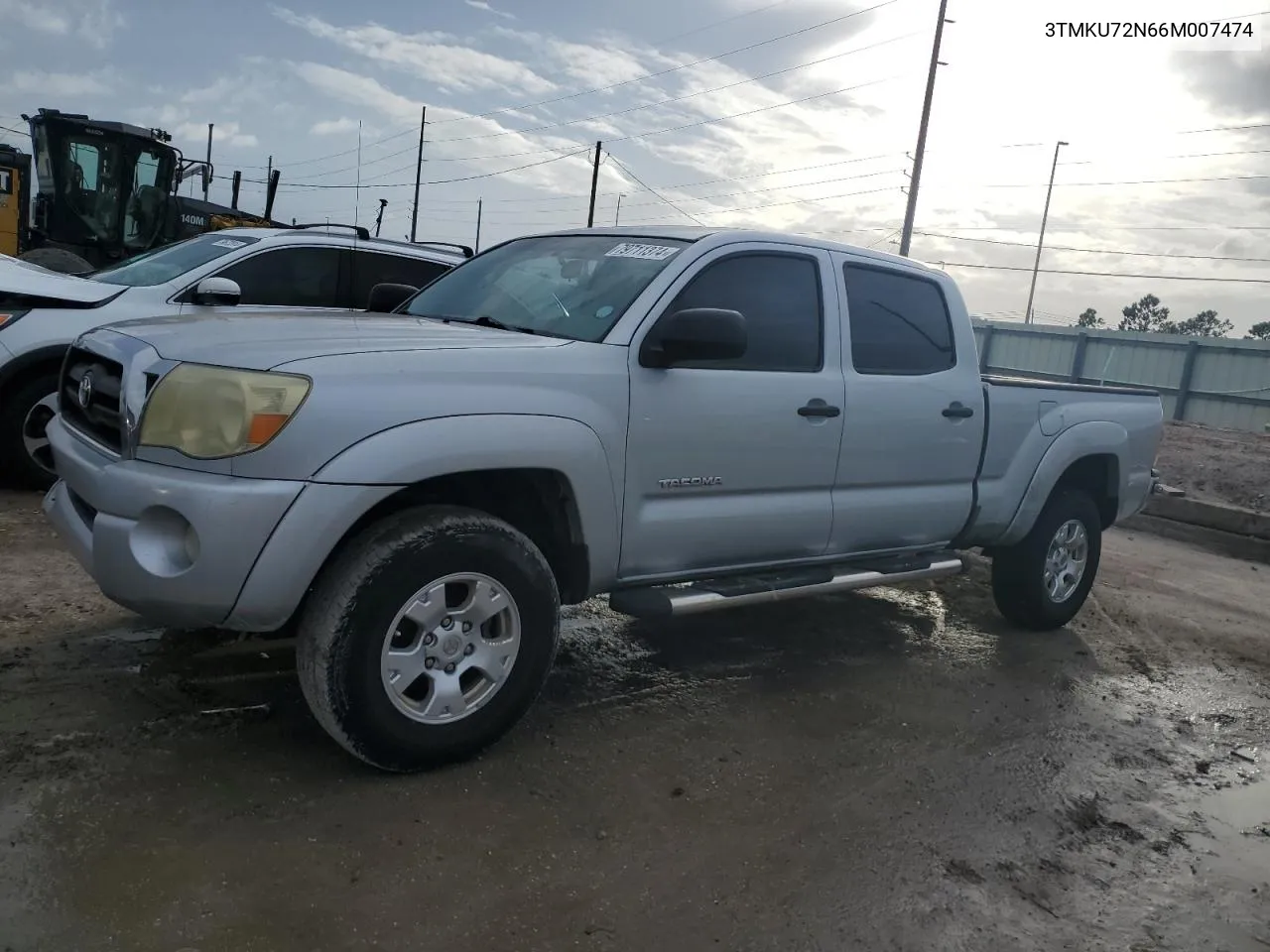 2006 Toyota Tacoma Double Cab Prerunner Long Bed VIN: 3TMKU72N66M007474 Lot: 79711374