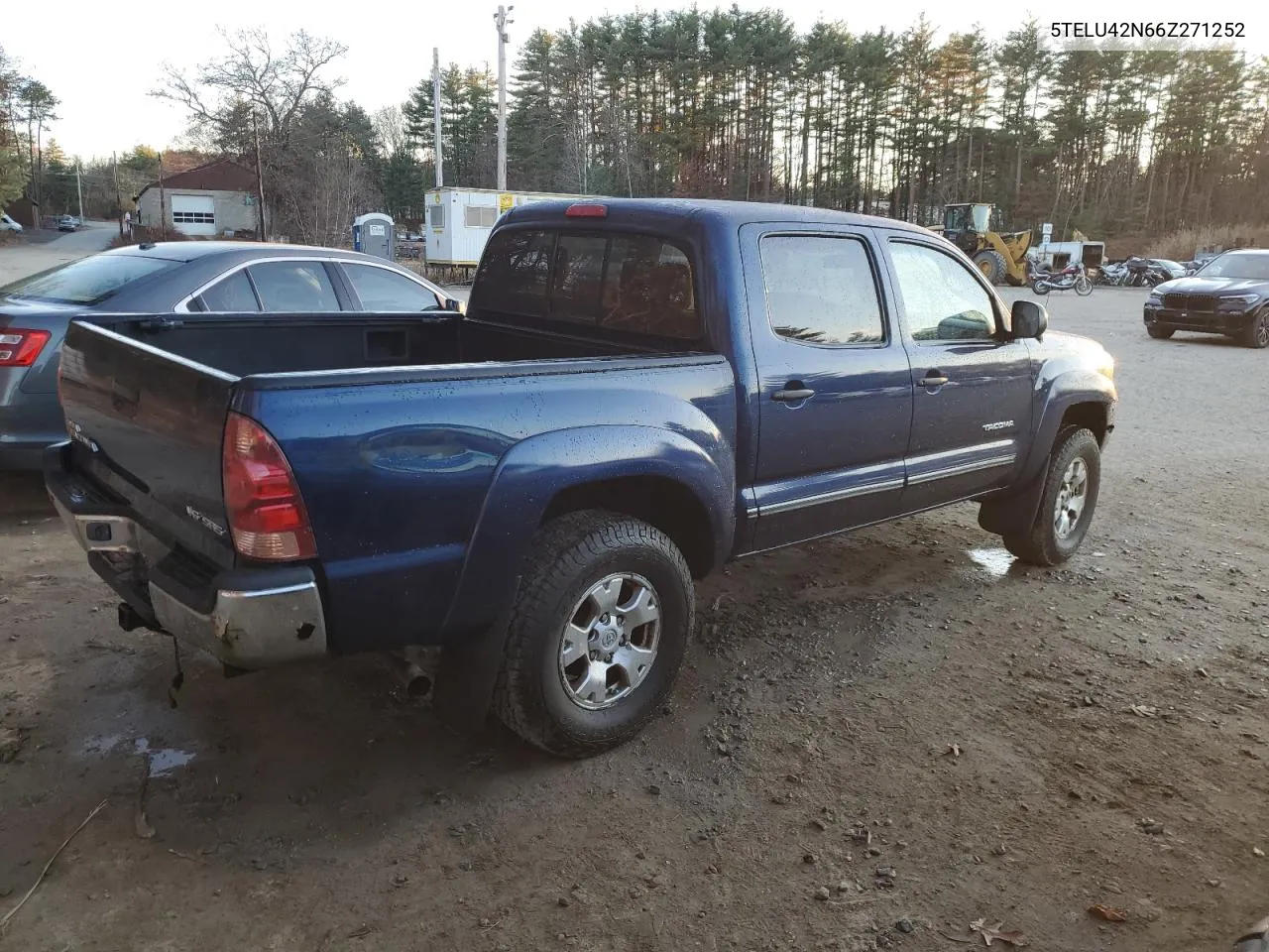 2006 Toyota Tacoma Double Cab VIN: 5TELU42N66Z271252 Lot: 79781254