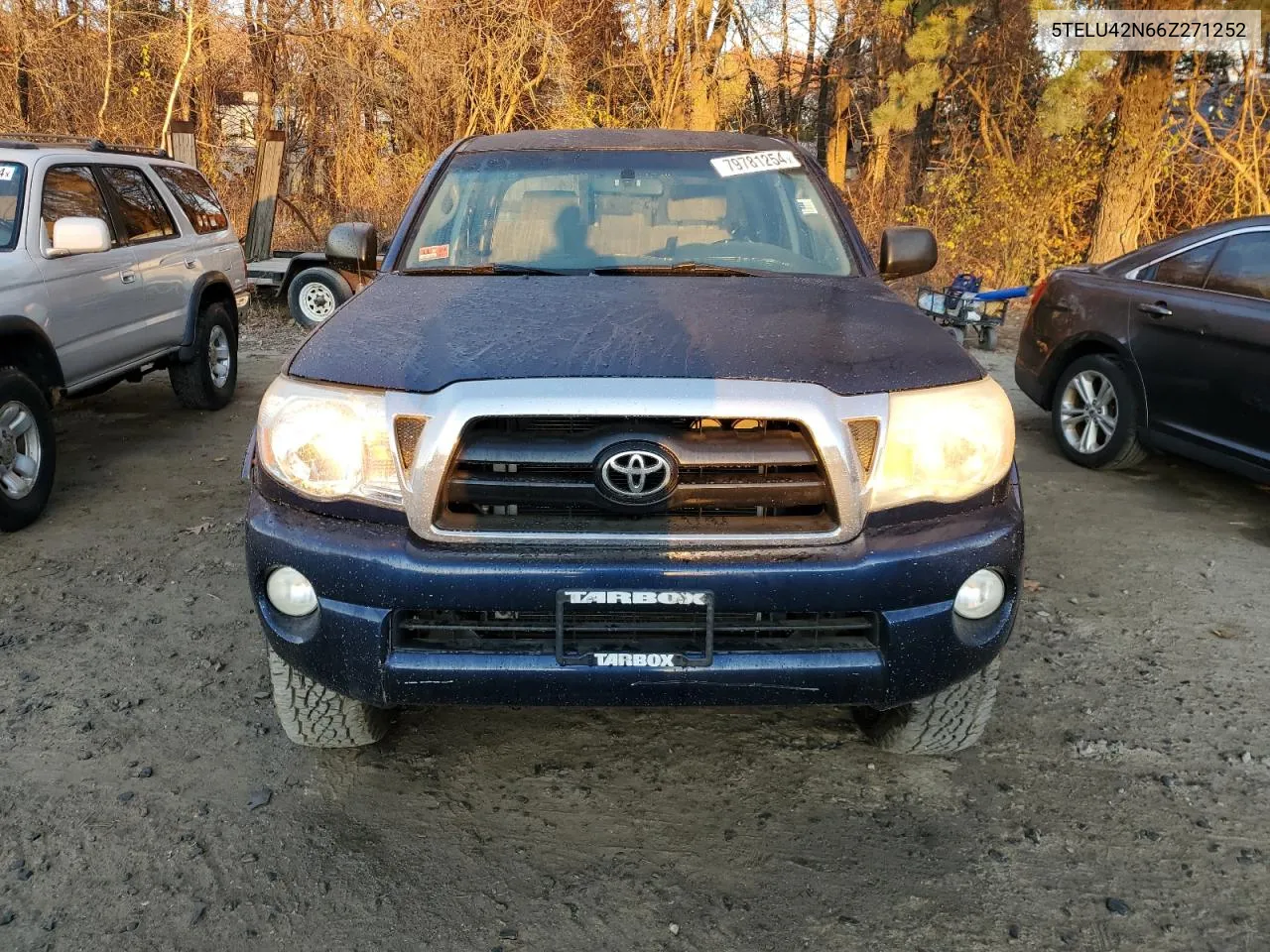 2006 Toyota Tacoma Double Cab VIN: 5TELU42N66Z271252 Lot: 79781254