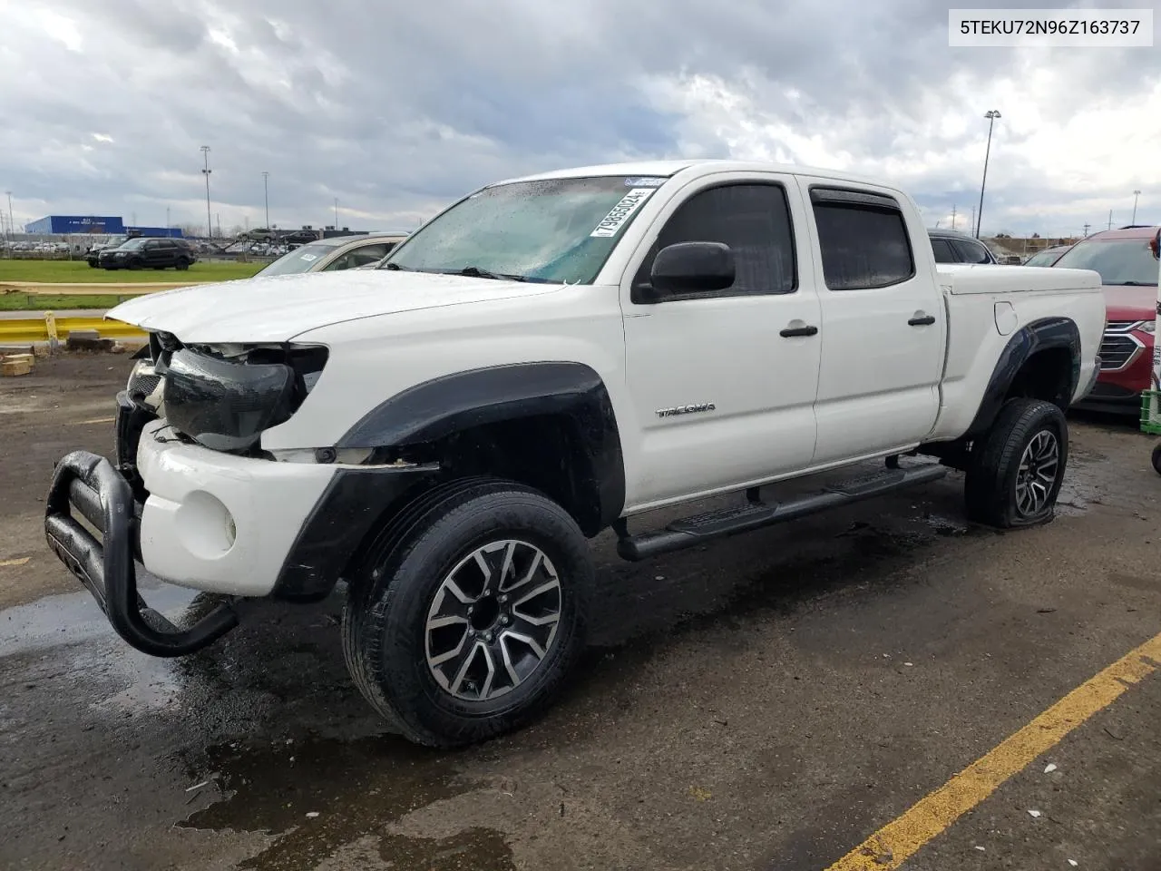 2006 Toyota Tacoma Double Cab Prerunner Long Bed VIN: 5TEKU72N96Z163737 Lot: 79855024