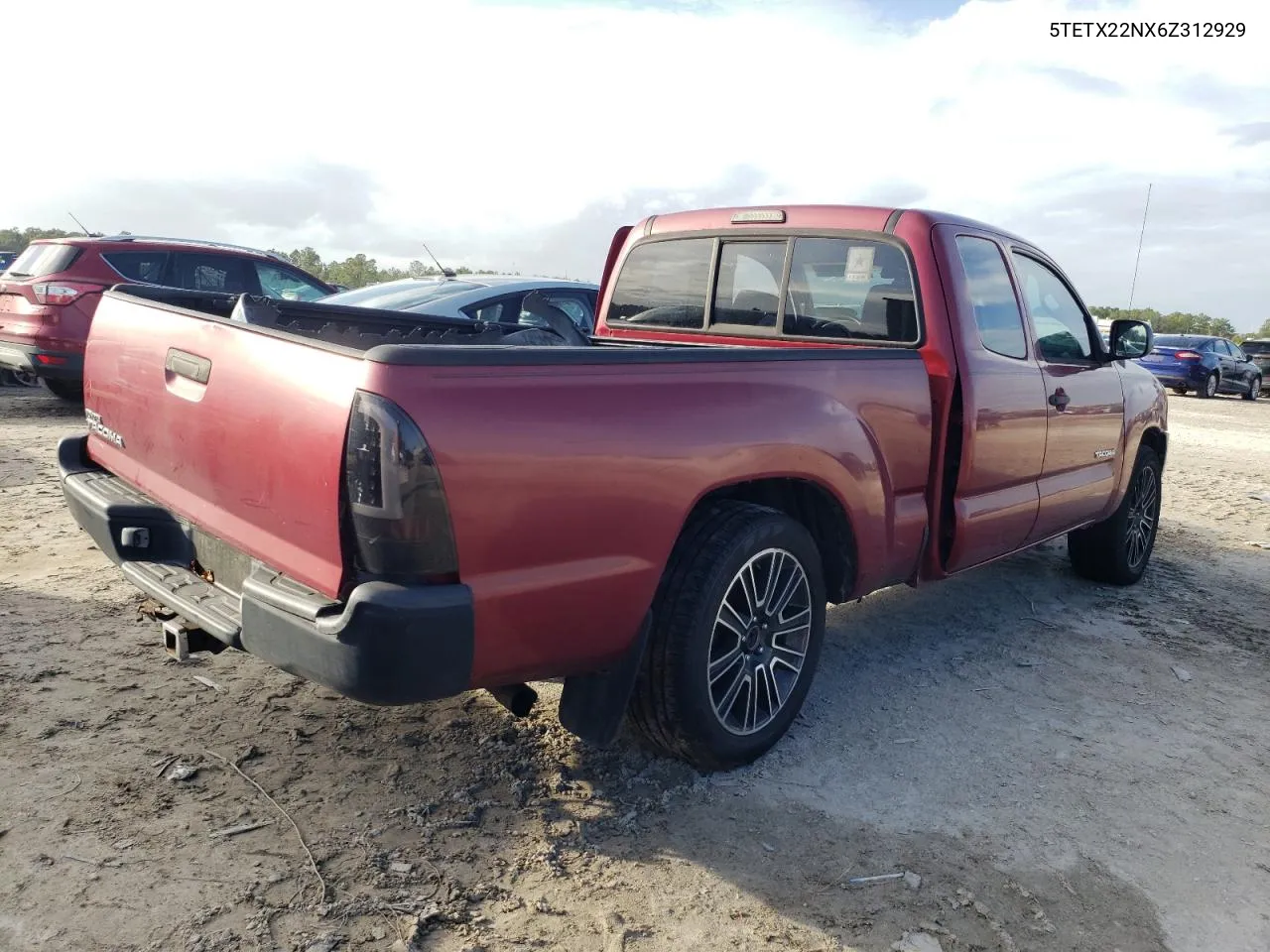 2006 Toyota Tacoma Access Cab VIN: 5TETX22NX6Z312929 Lot: 79876724