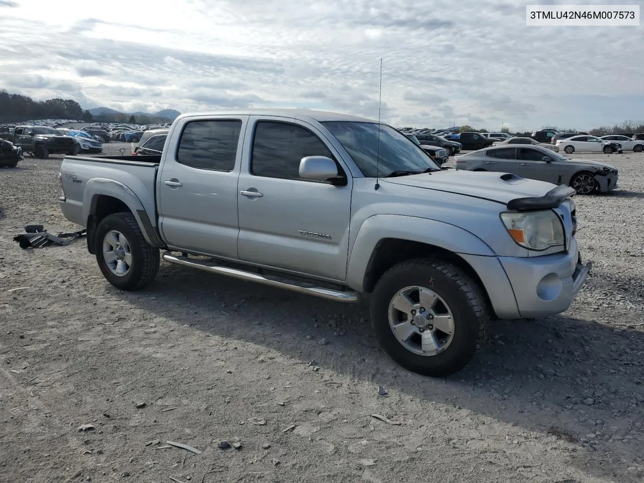 2006 Toyota Tacoma Double Cab VIN: 3TMLU42N46M007573 Lot: 79960744