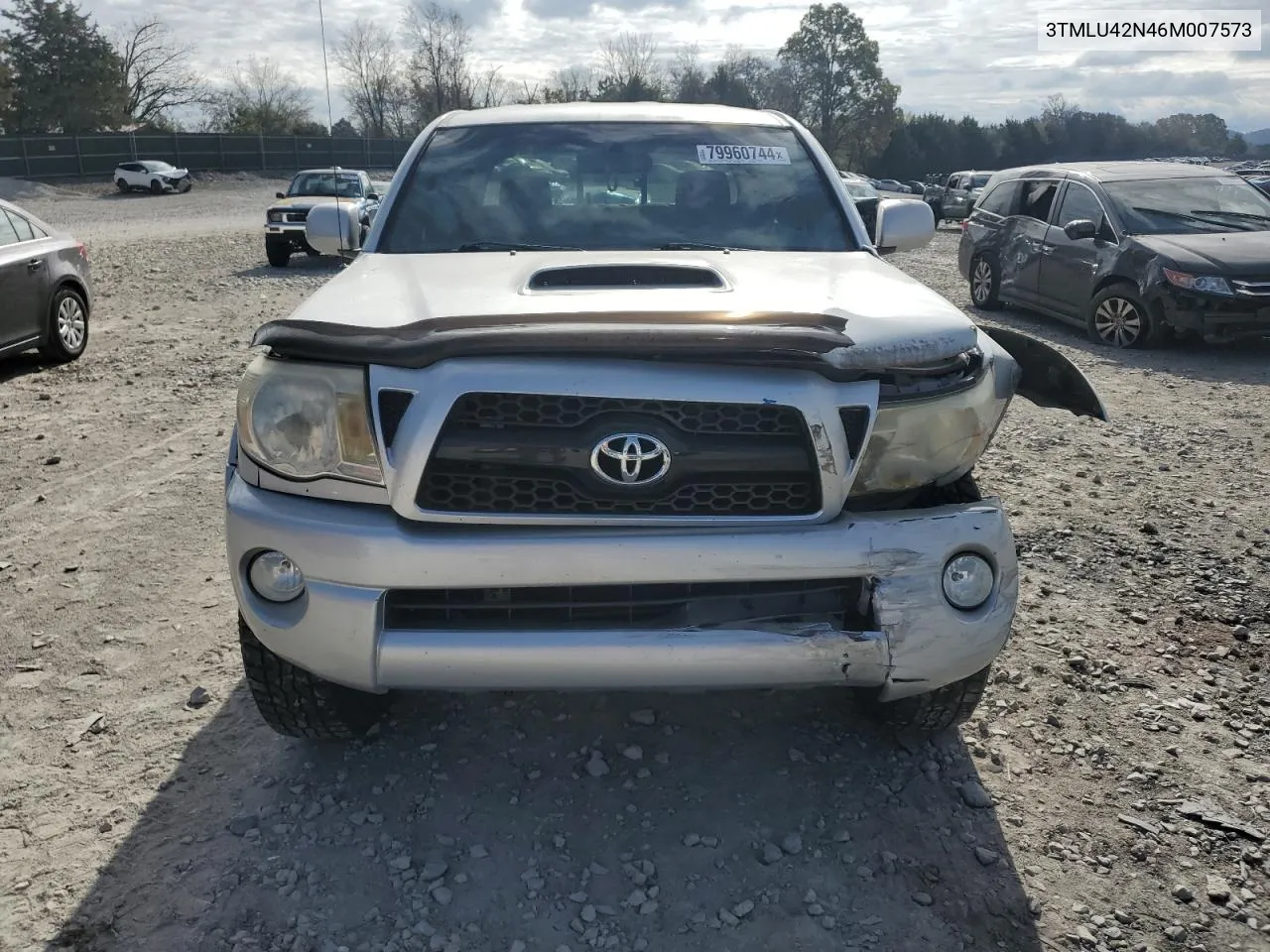 2006 Toyota Tacoma Double Cab VIN: 3TMLU42N46M007573 Lot: 79960744