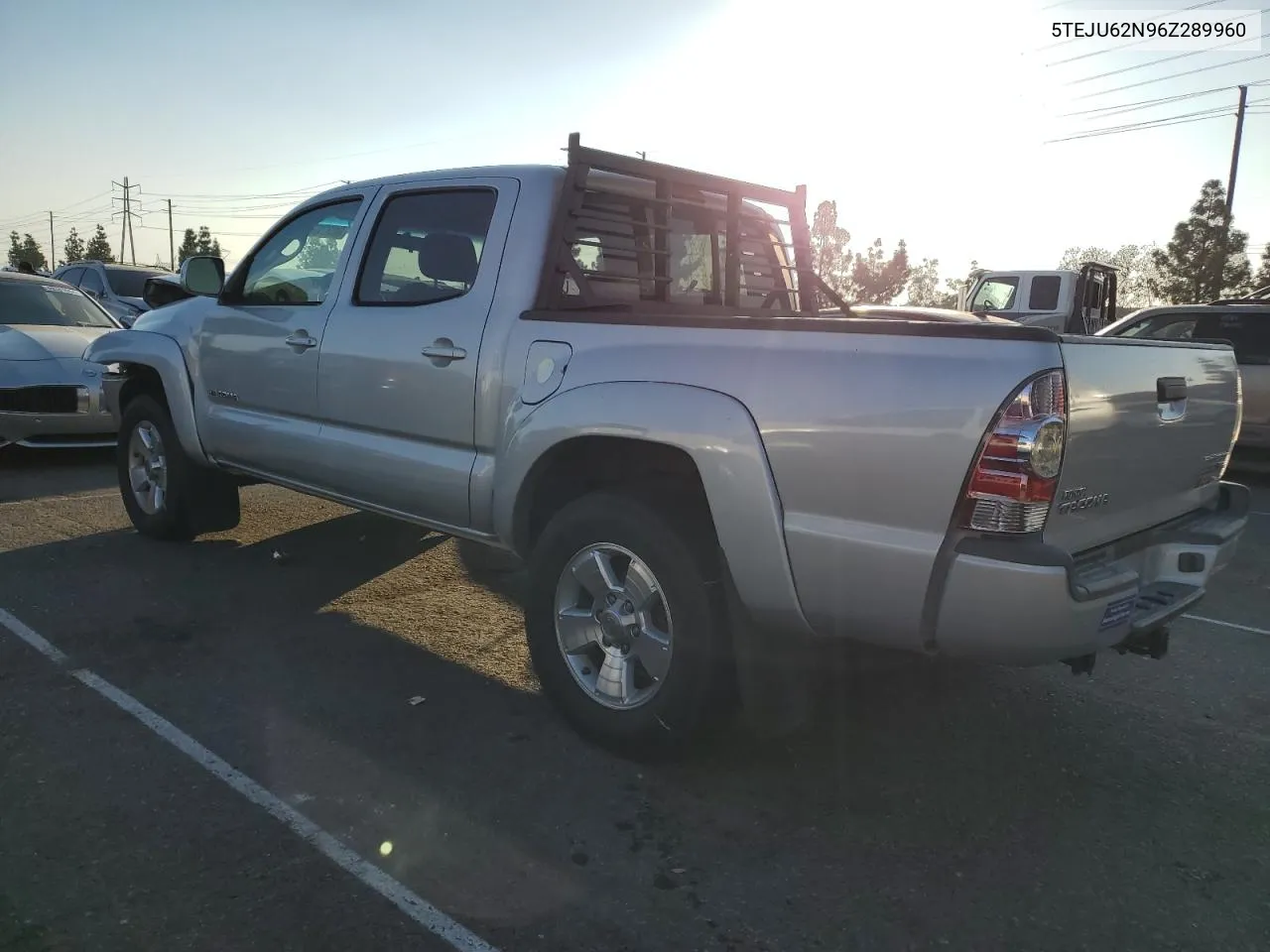 2006 Toyota Tacoma Double Cab Prerunner VIN: 5TEJU62N96Z289960 Lot: 80376734