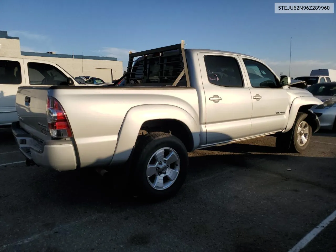 2006 Toyota Tacoma Double Cab Prerunner VIN: 5TEJU62N96Z289960 Lot: 80376734