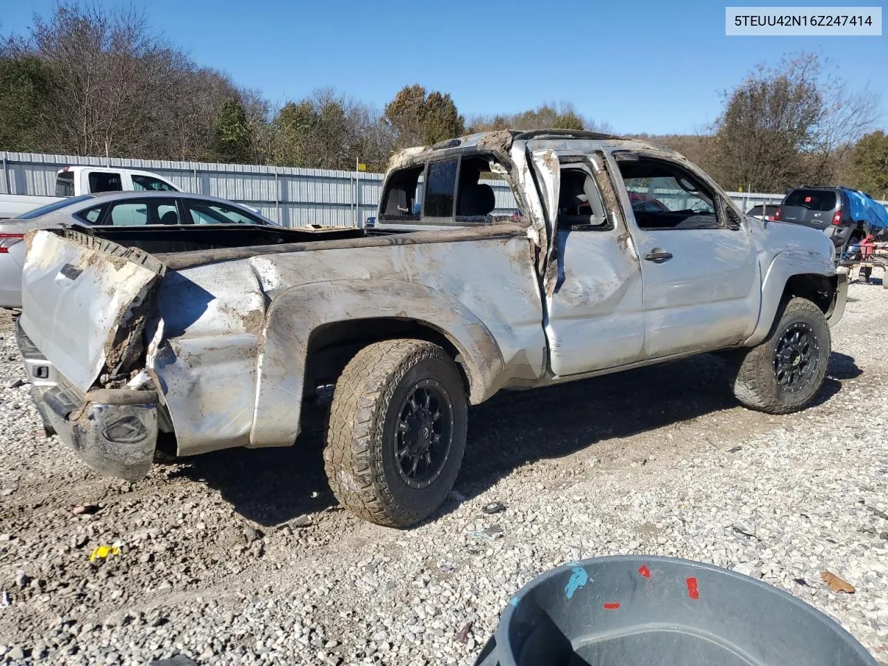 2006 Toyota Tacoma Access Cab VIN: 5TEUU42N16Z247414 Lot: 80569844